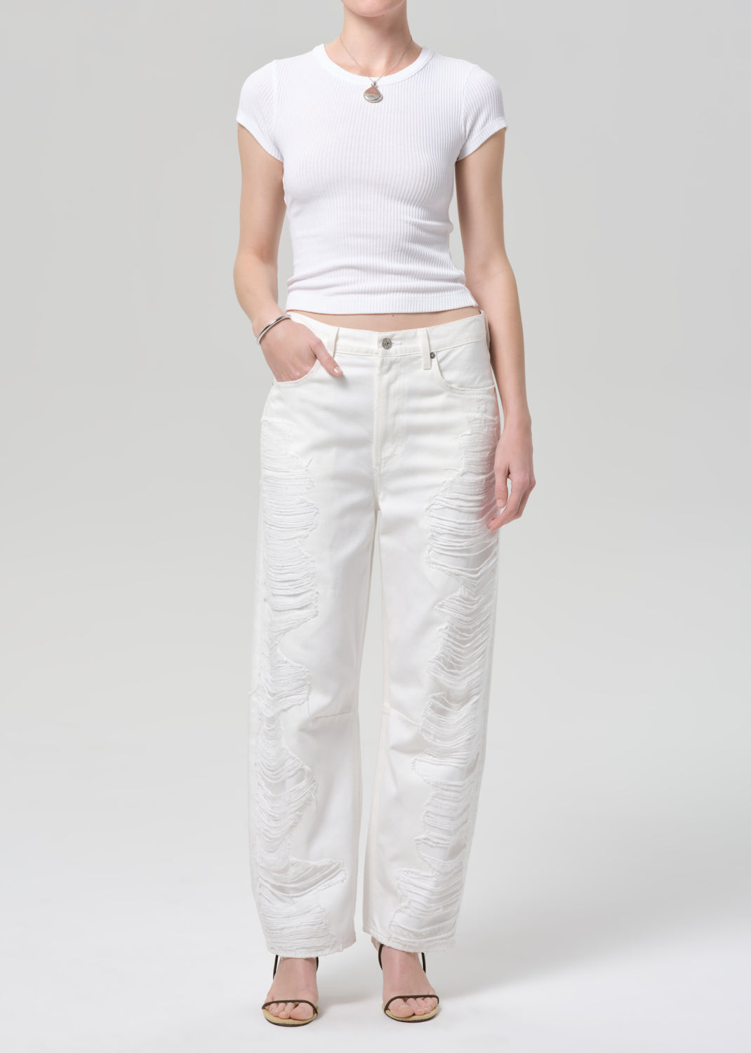Nello Tee in White – Citizens of Humanity
