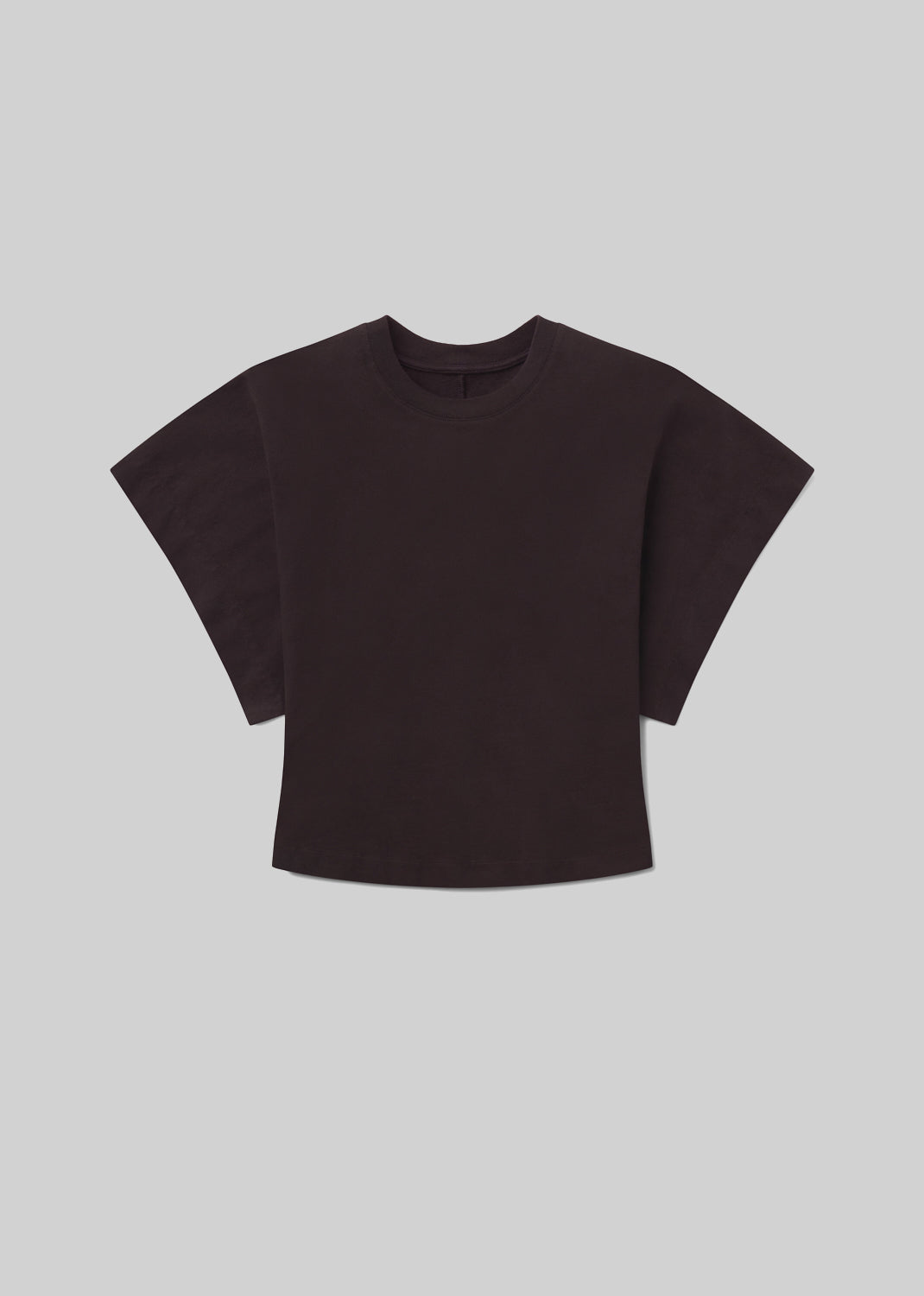 Fiora Origami Tee in Clove flat