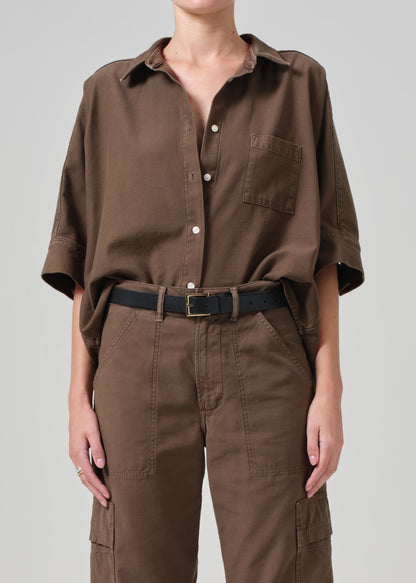 Claire Origami Shirt in Costes front