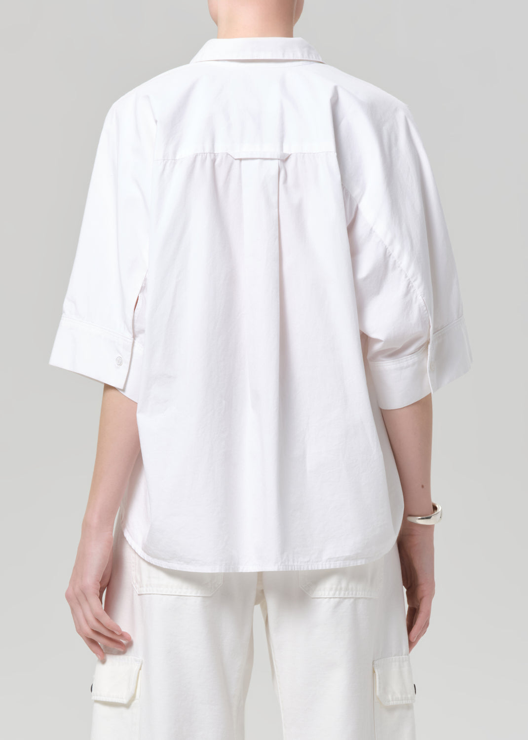 Claire Origami Shirt in Optic White – Citizens of Humanity