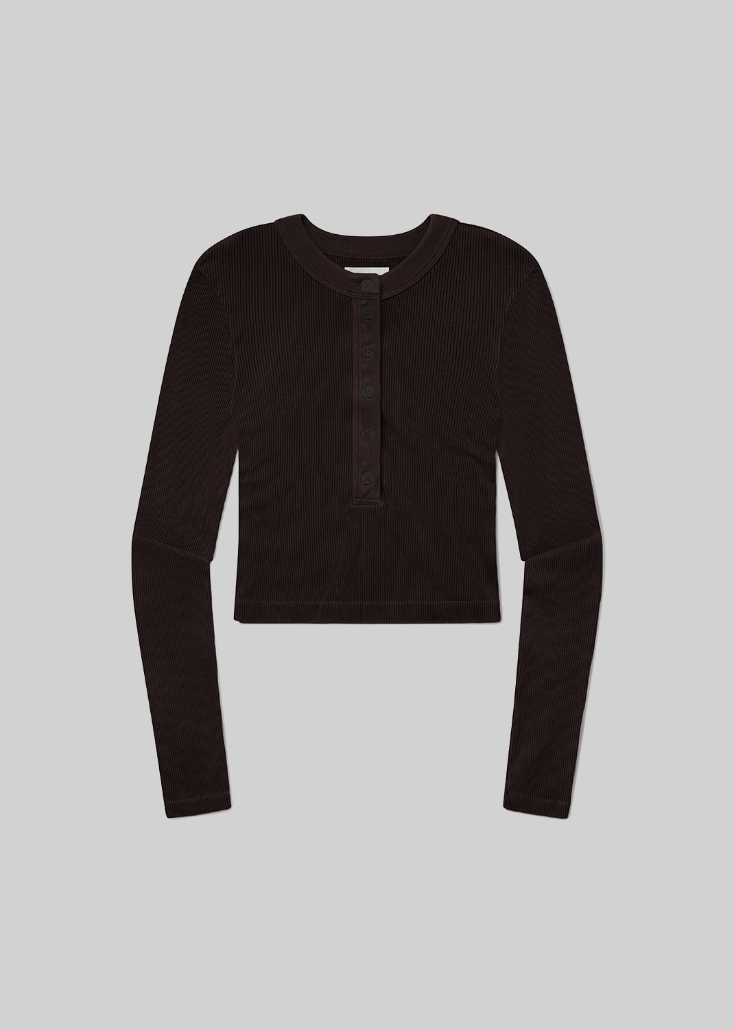 Varra Henley in Chocolate FLAT