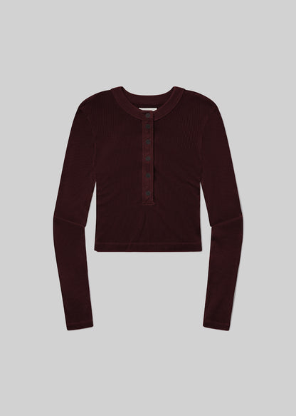 Varra Henley in Mahogany flat