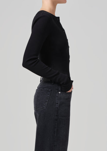 Varra Henley in Black side