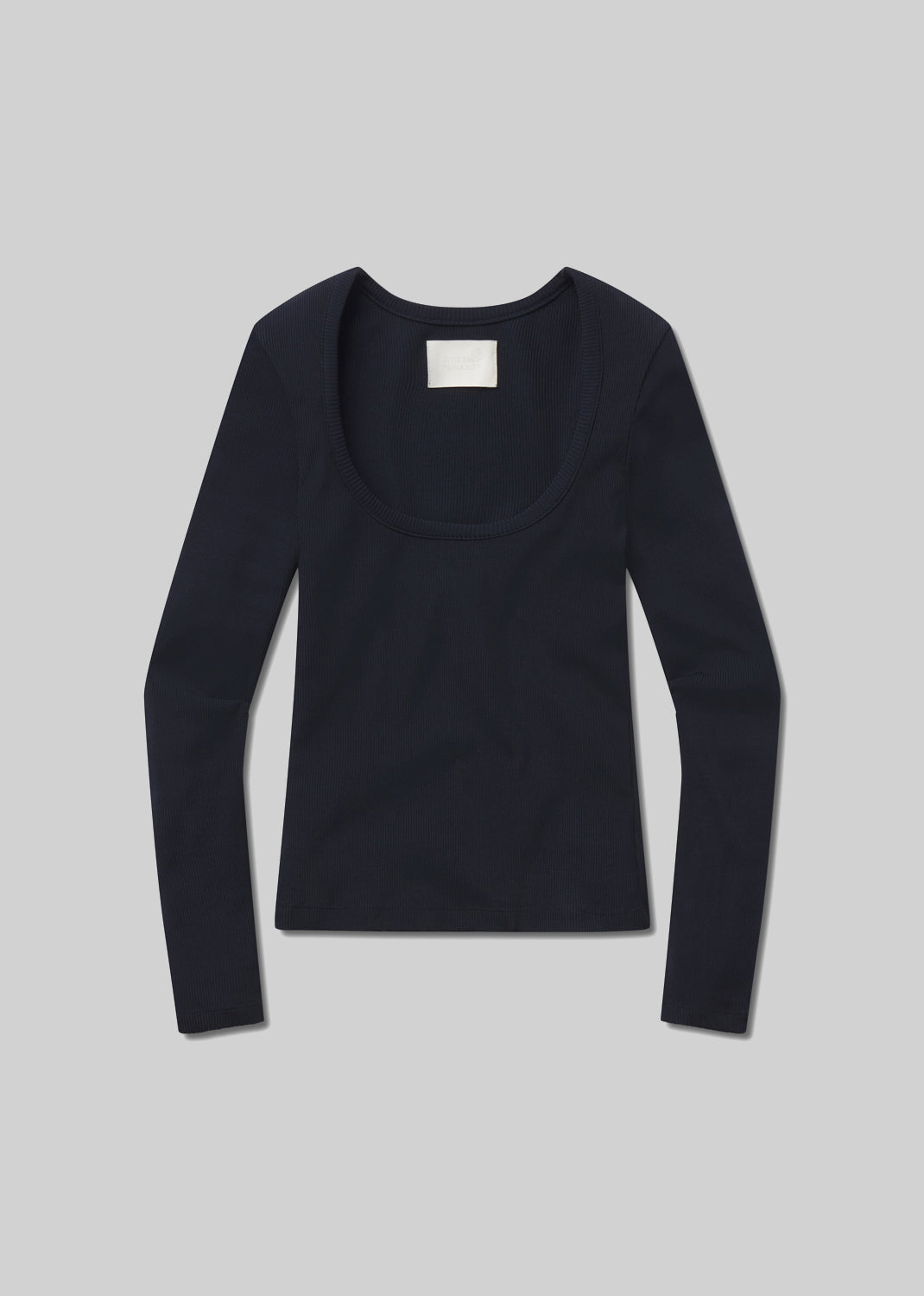 Rumi Scoop Neck in Navy flat