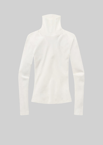 Caradene Turtleneck in Ivory flat