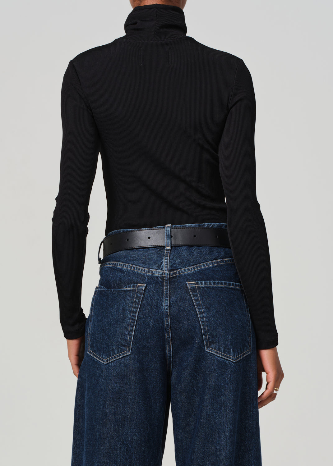 Caradene Turtleneck in Black back