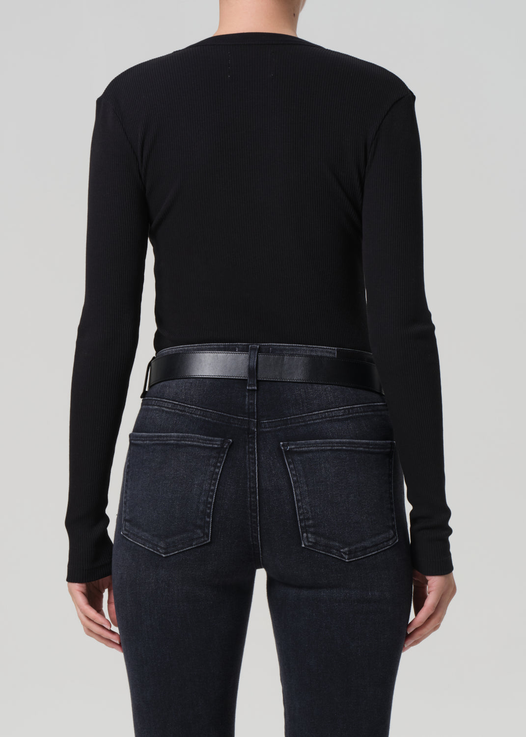 Mara U-Neck in Black – Citizens of Humanity