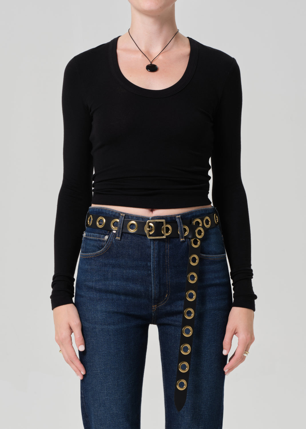 Mara U Neck Long Sleeve
In Black