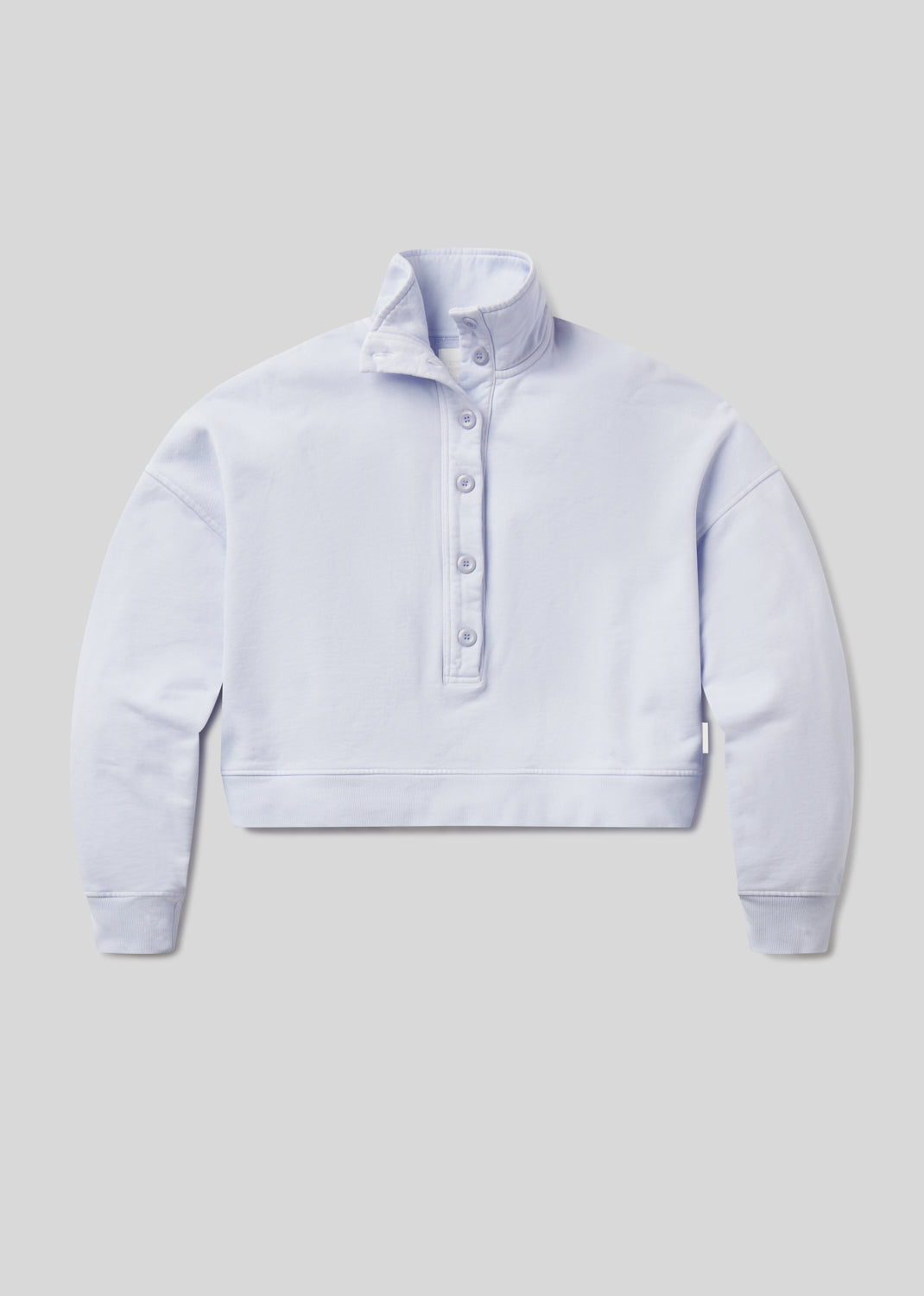 Mirelle Funnel Neck in Periwinkle flat