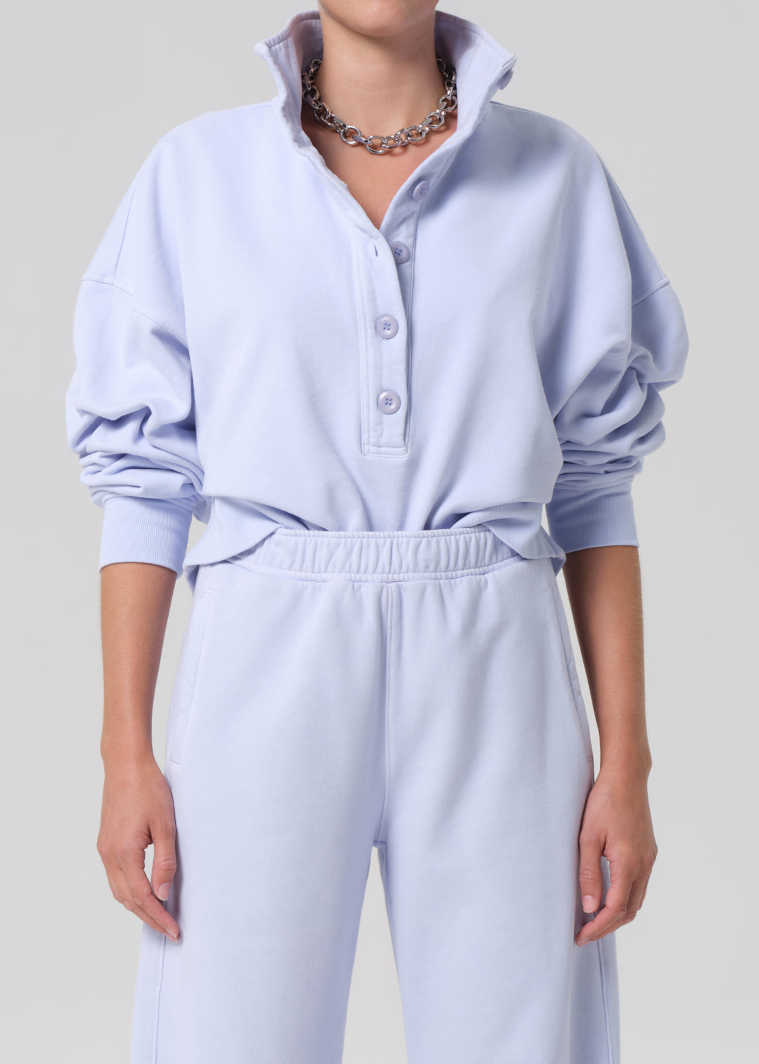 Mirelle Funnel Neck
In Periwinkle