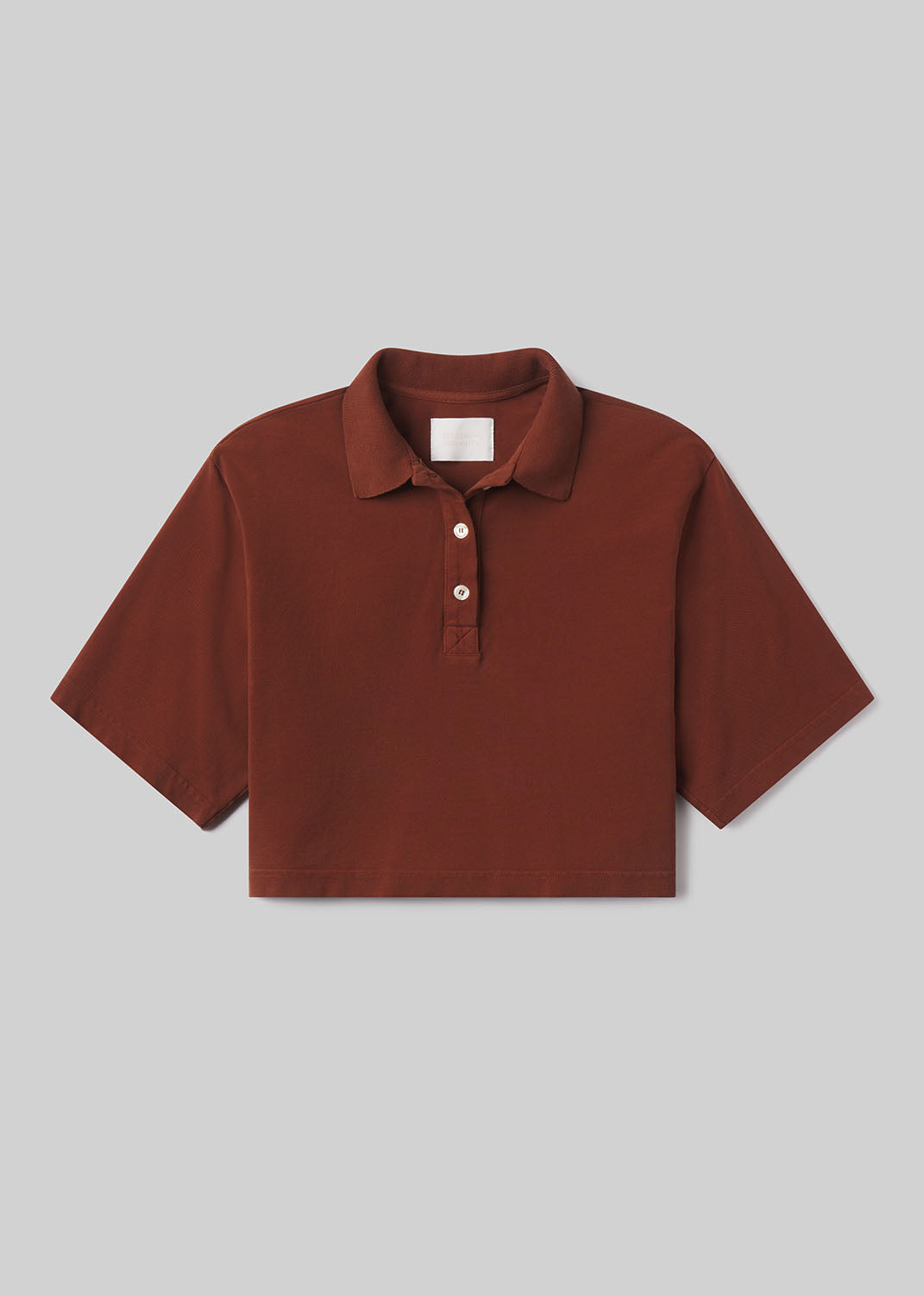 Lowen Polo Shirt in Chai flat