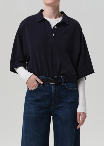 Lowen Polo Shirt in True Navy
