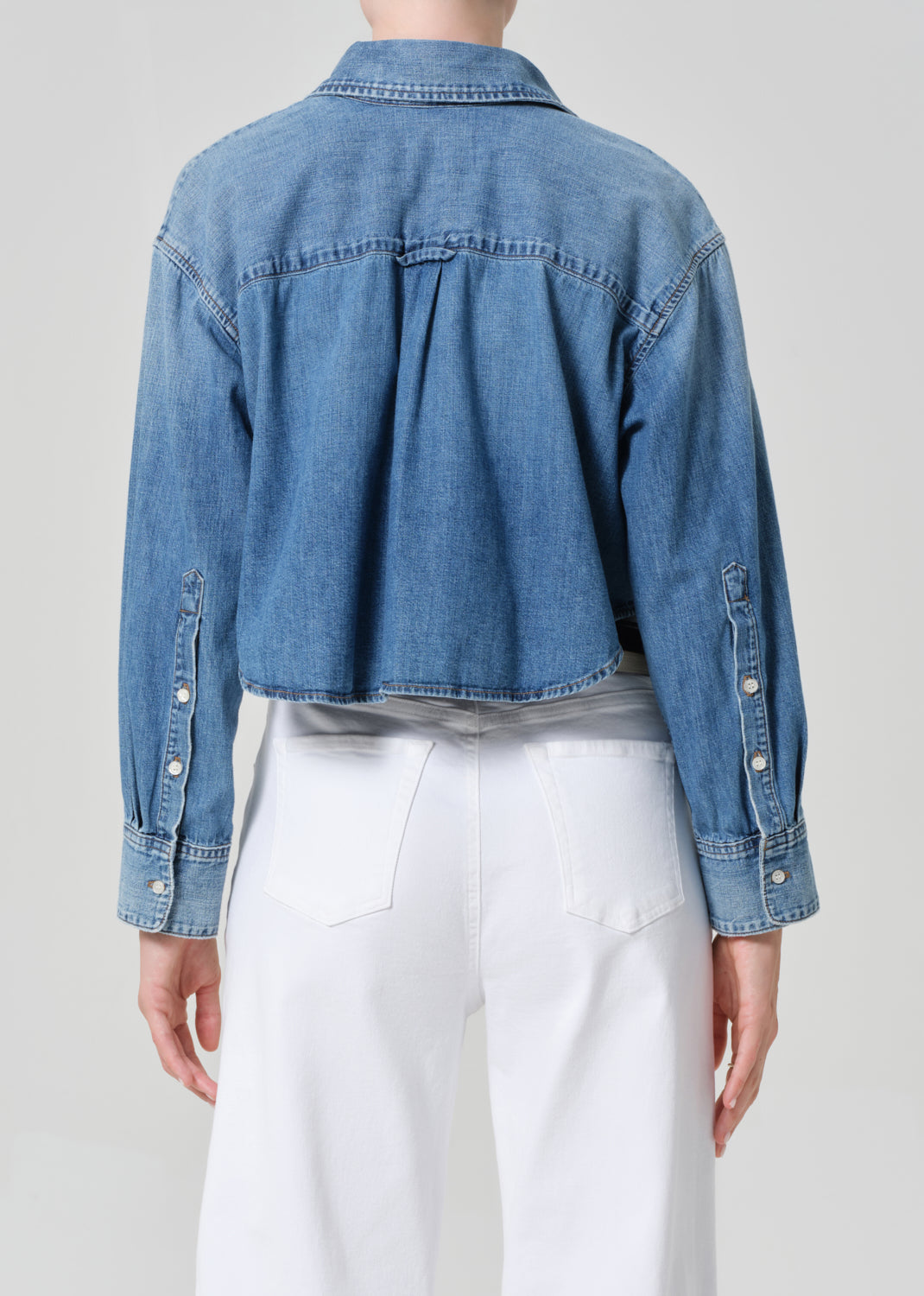 Ana Cropped Shirt in Somerset – Citizens of Humanity