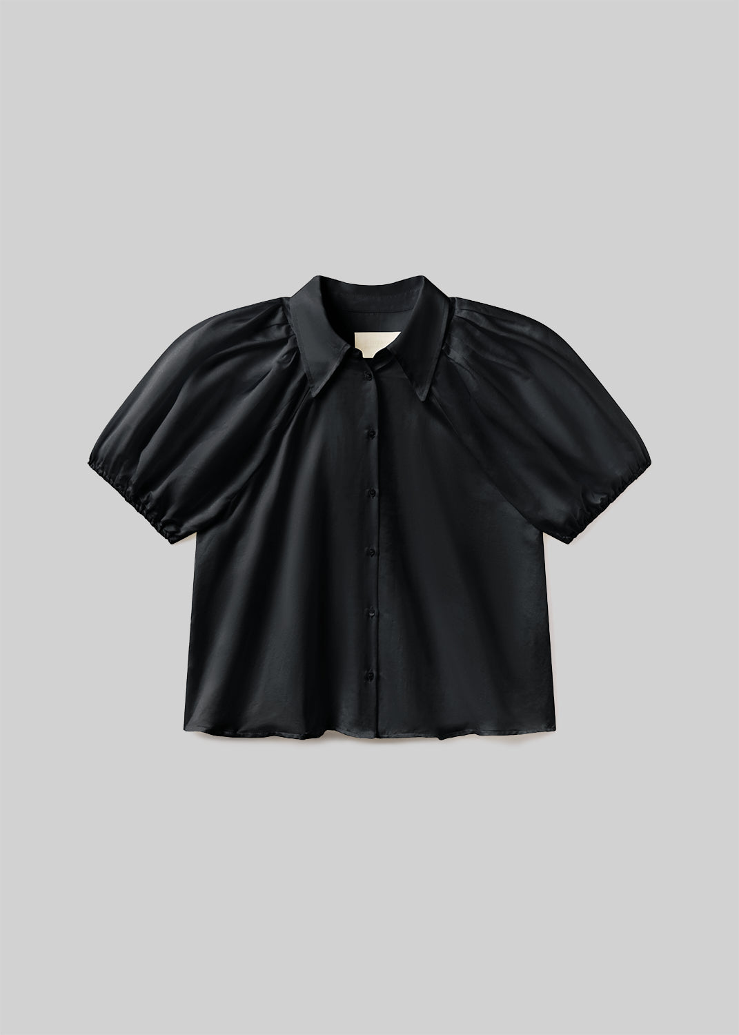 Leila Blouse in Black flat