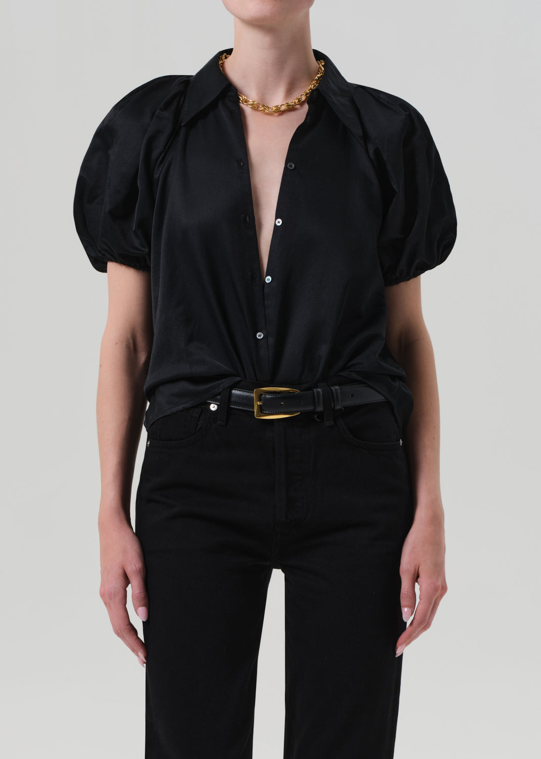 Leila Blouse in Black