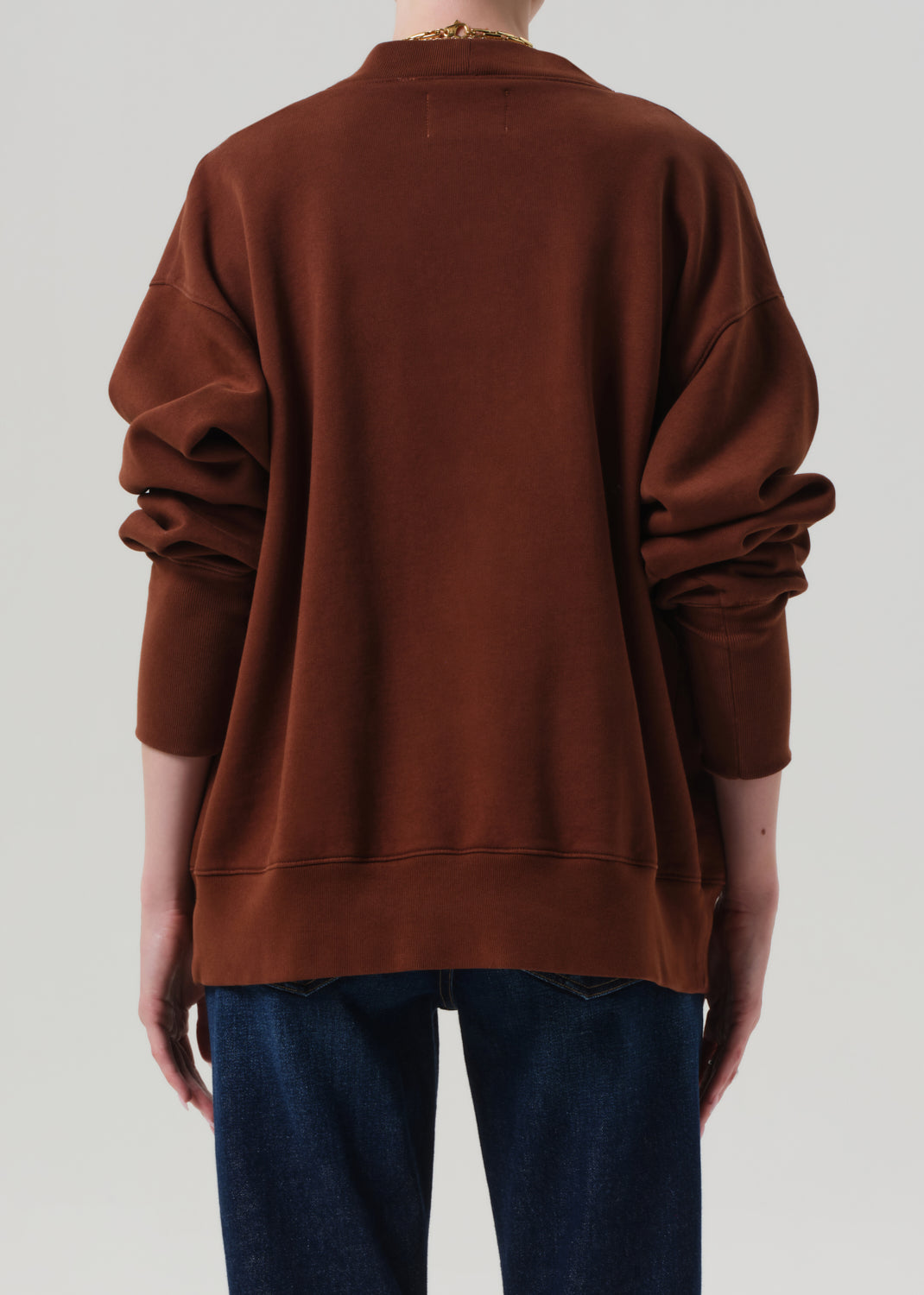 Fleece Cardigan in Chai – Citizens of Humanity