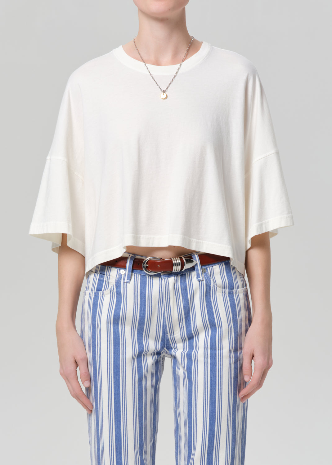 Crop Cape Tee
In Pashmina from Citizens of Humanity - $98