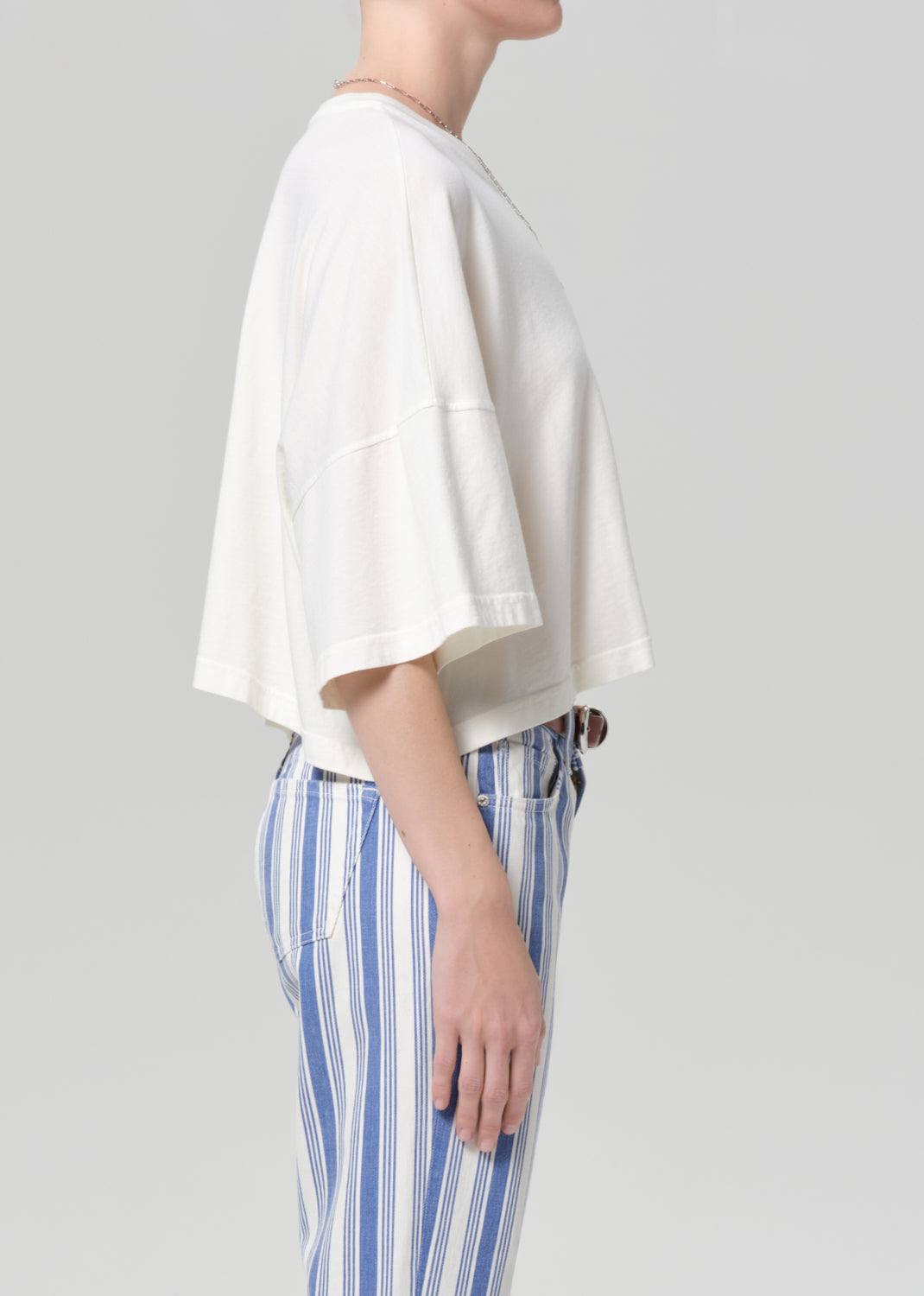 カットソー(半袖/袖なし) Acka cape fringe tops 最終値下げ】Ackaケープフリンジトップス ベージュ ノースリーブ