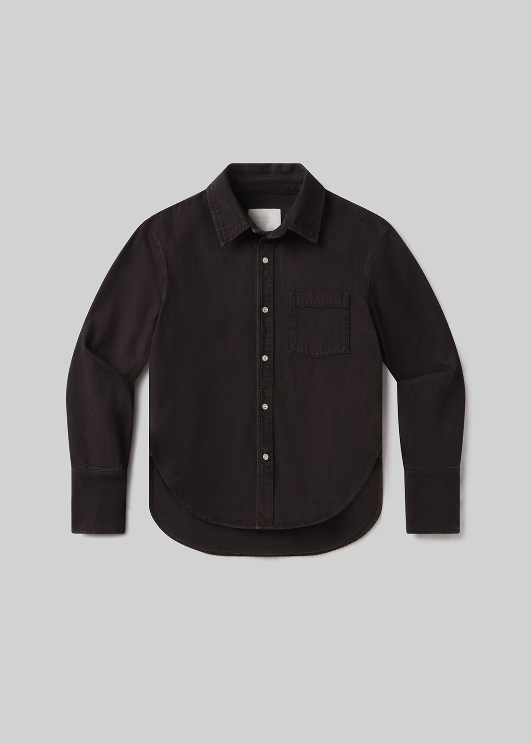 Carter Shirt in Carob flat