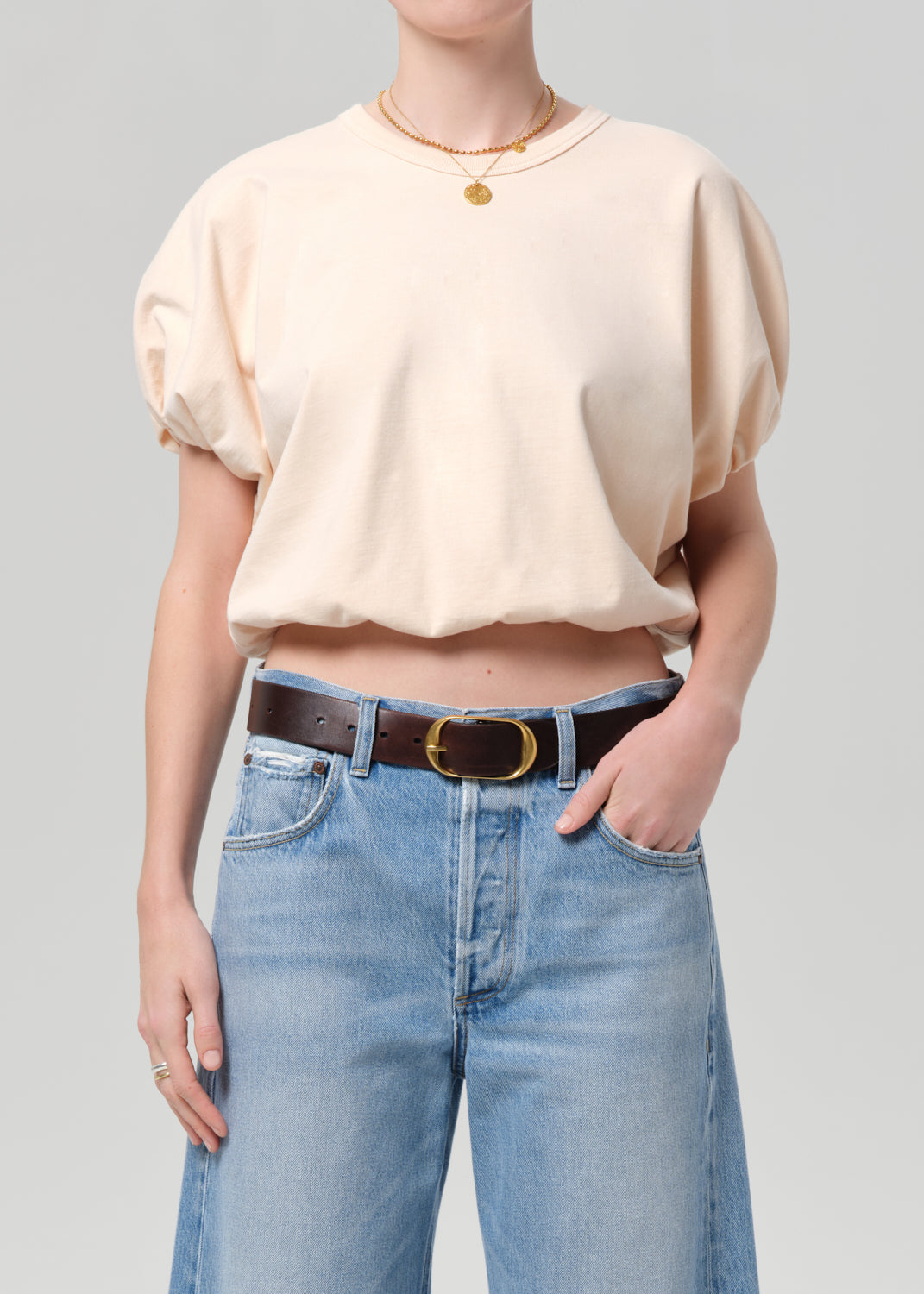 Gia Bubble Tee
In Shrimp from Citizens of Humanity - $168