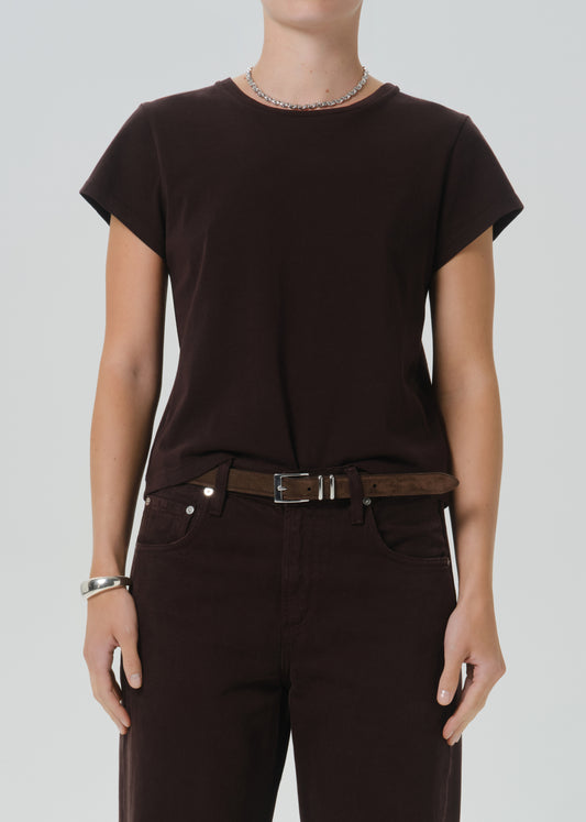 Kai Baby Tee in Chocolate