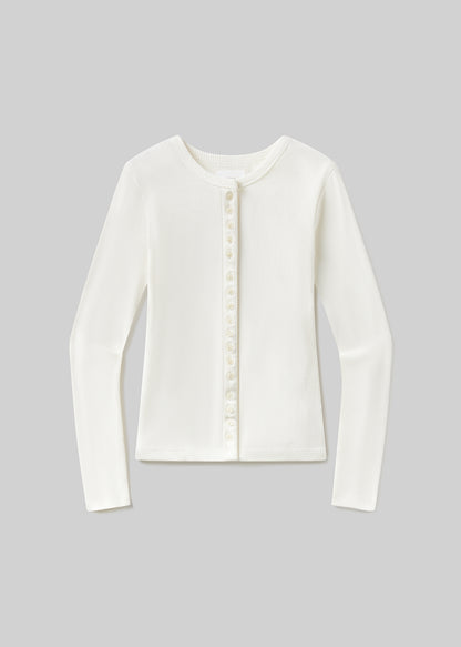 Kari Long Cardigan in Pashmina flat