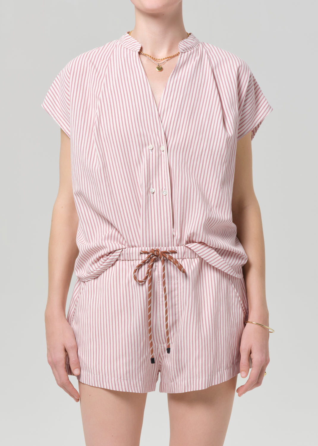 Penelope Blouse
In Raspberry Stripe from Citizens of Humanity - $258