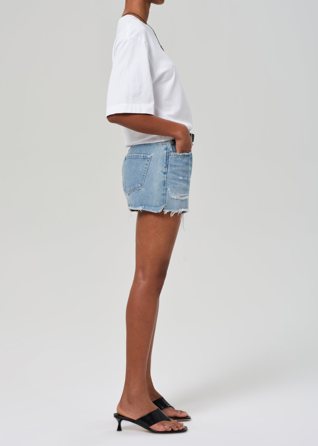 Marlow Vintage Short in Seltzer side