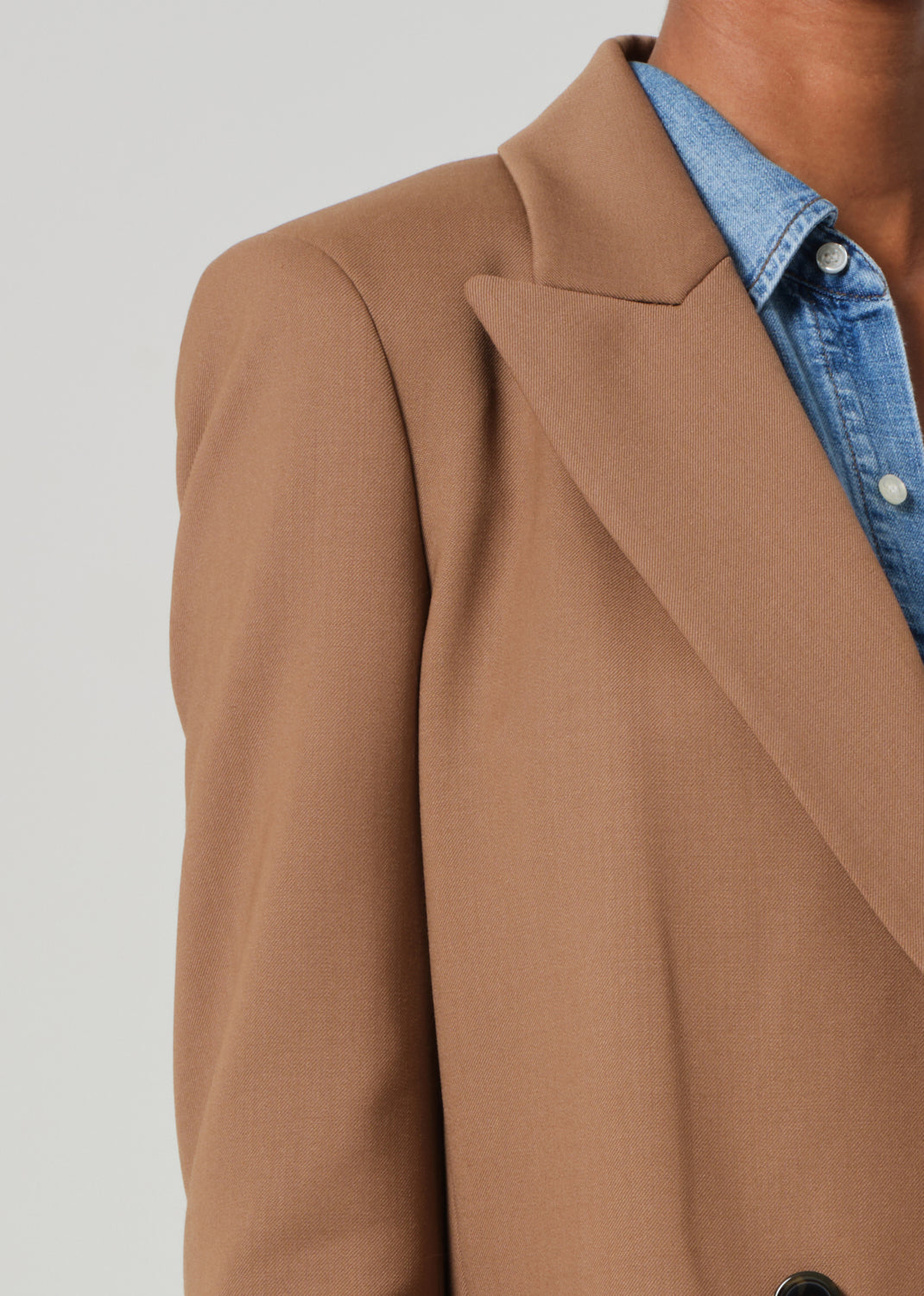 Blazé Milano Everyday Blazer in Jay detail