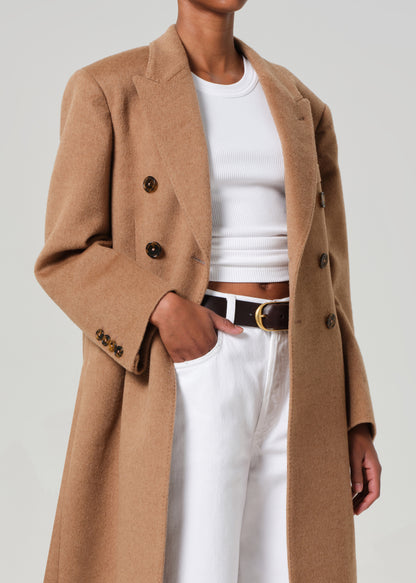 BLAZE MILANO- Mylius Overcoat in Camel front