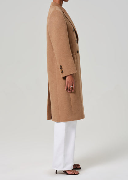 BLAZE MILANO- Mylius Overcoat in Camel side