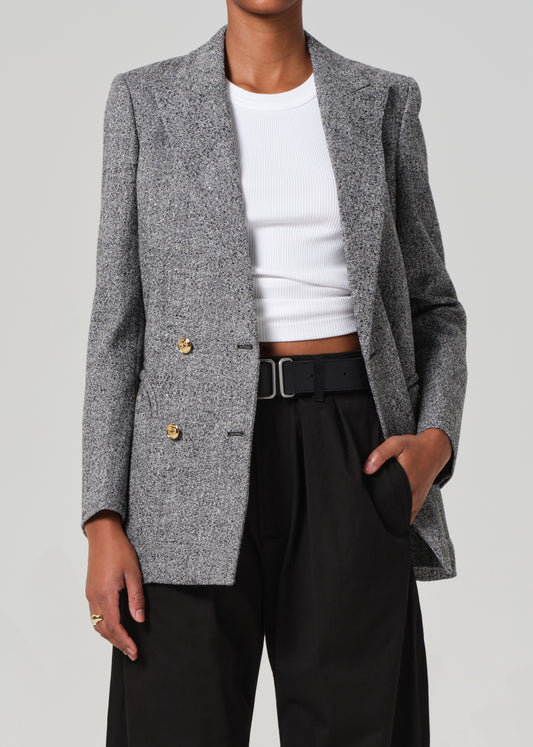 BLAZE MILANO - Everyday Blazer in Black & White front