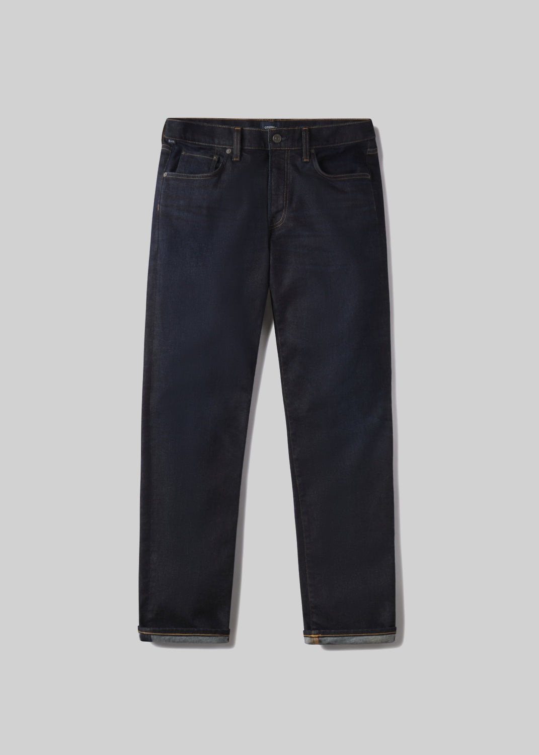 Elijah Straight Cashmere Denim Falcon