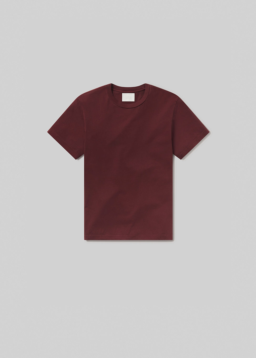 Everyday Short Sleeve Tee Slub Jersey in Smoked Hazel flat