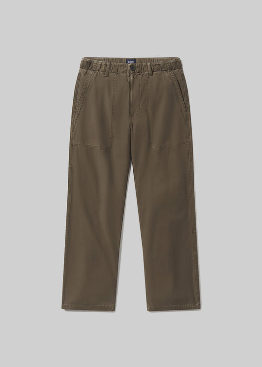 Hayden Relaxed Utility Pant in Tea Leaf
