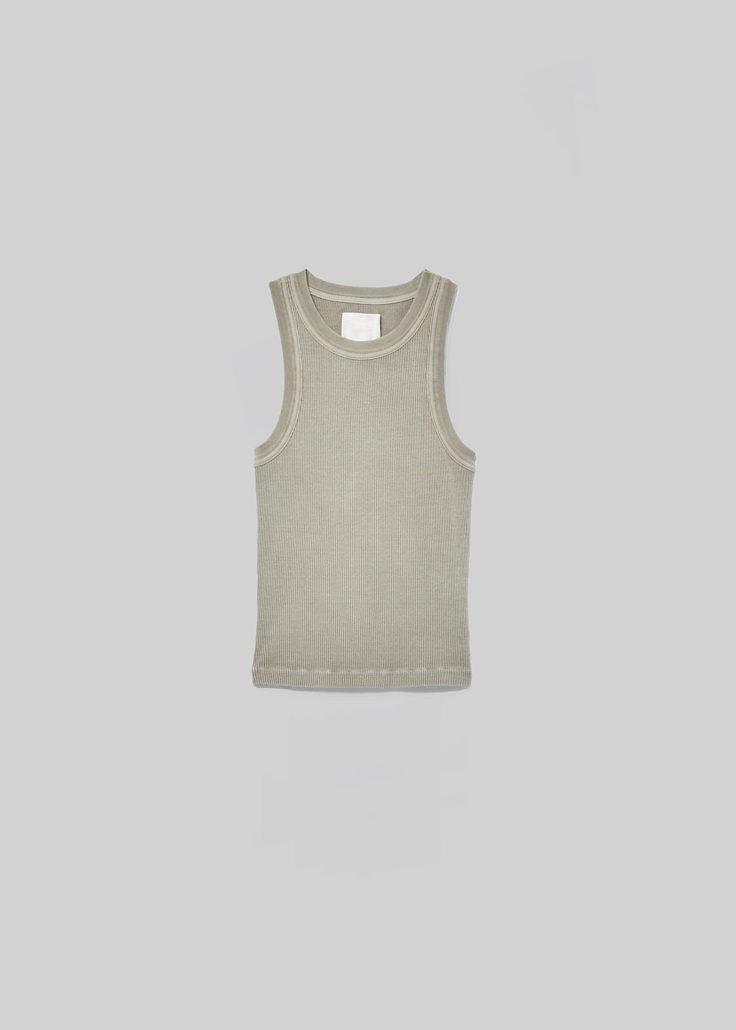 Isabel Rib Tank in Spring Moss – Citizens of Humanity