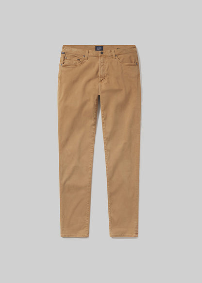 London Tapered Slim Stretch Sateen in Tonnarelli flat