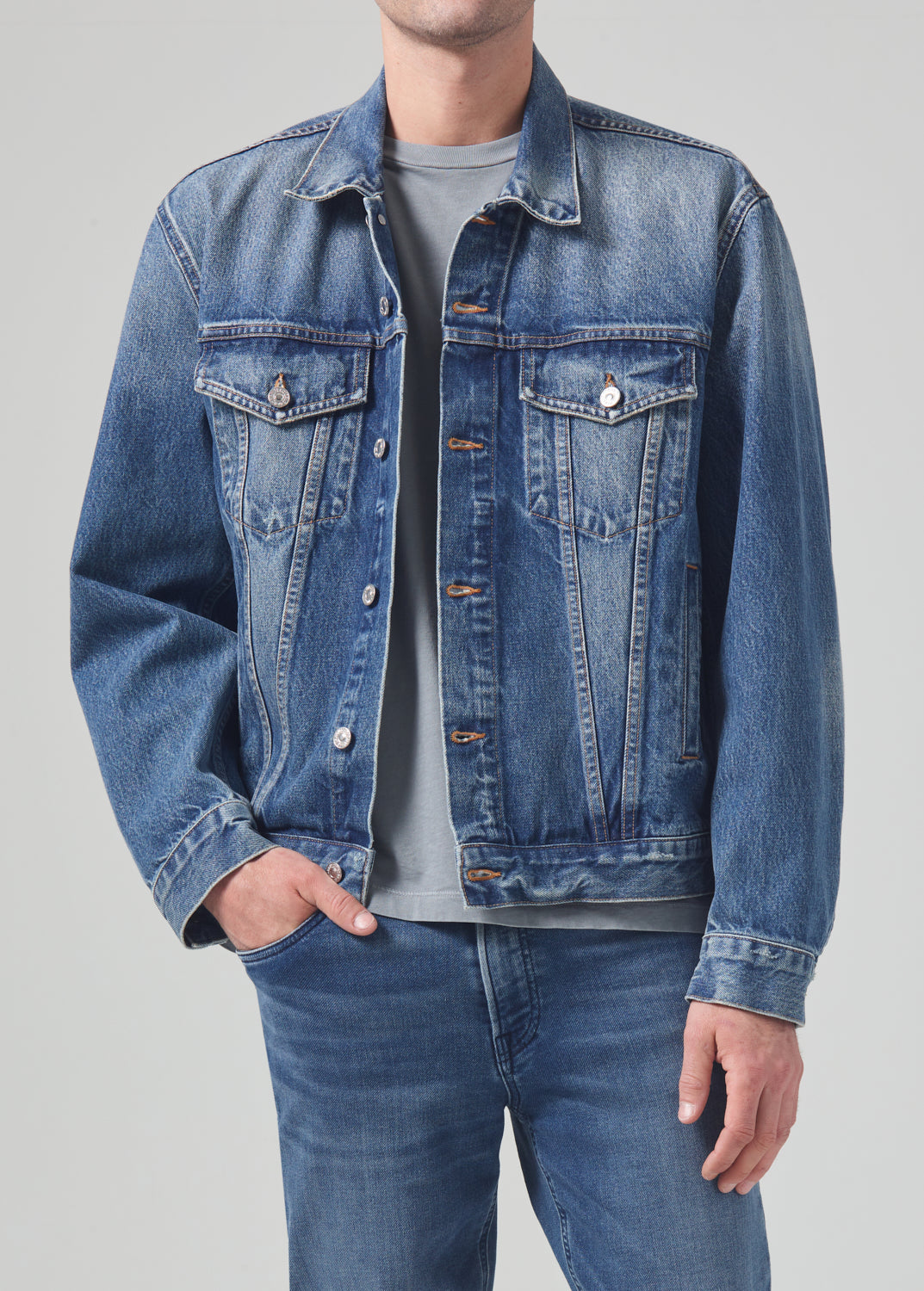 Bamford Denim Jacket in Siren