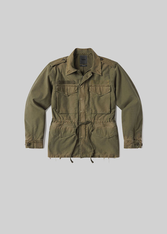 M-51 Utility Jacket in Hiro Green flat