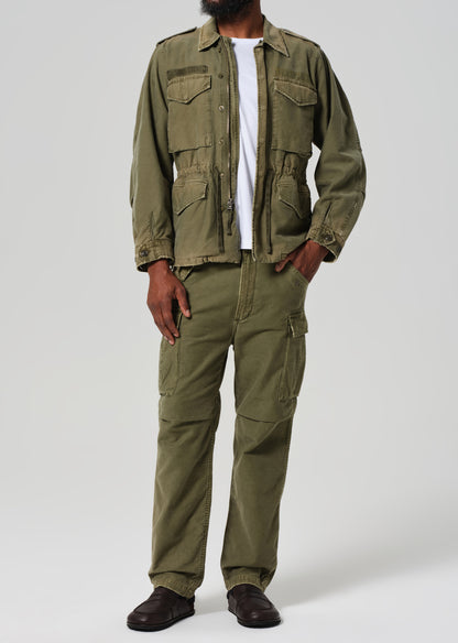 M-51 Utility Jacket in Hiro Green front