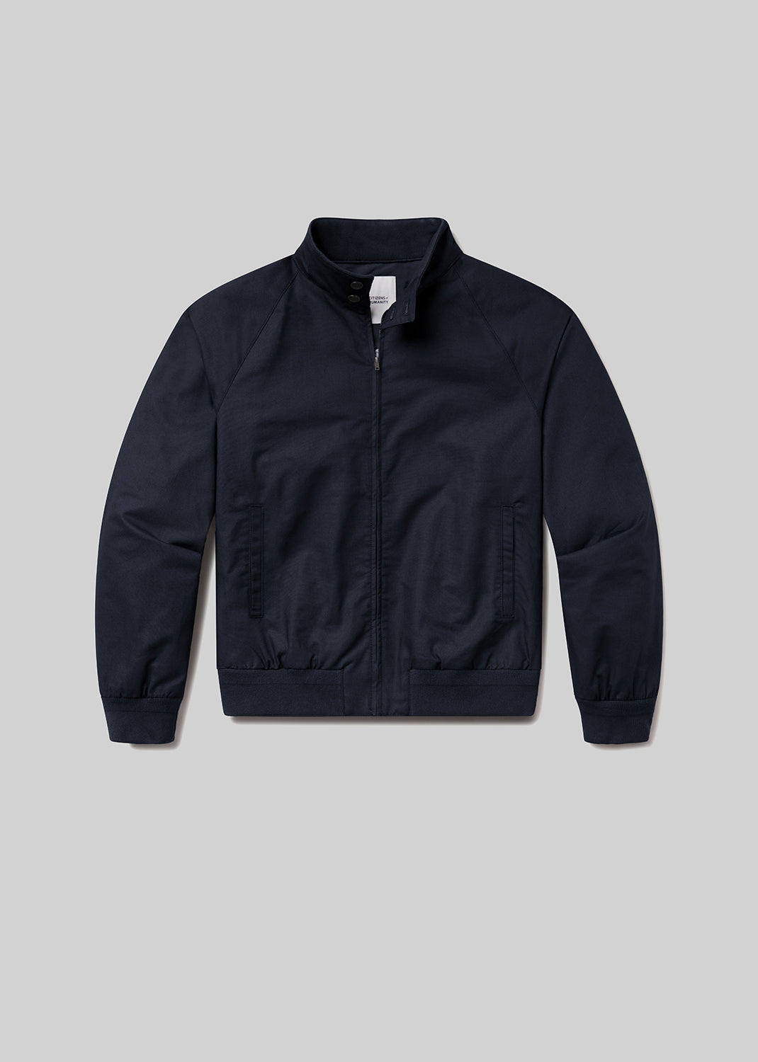 The Rower Jacket in True Navy flat