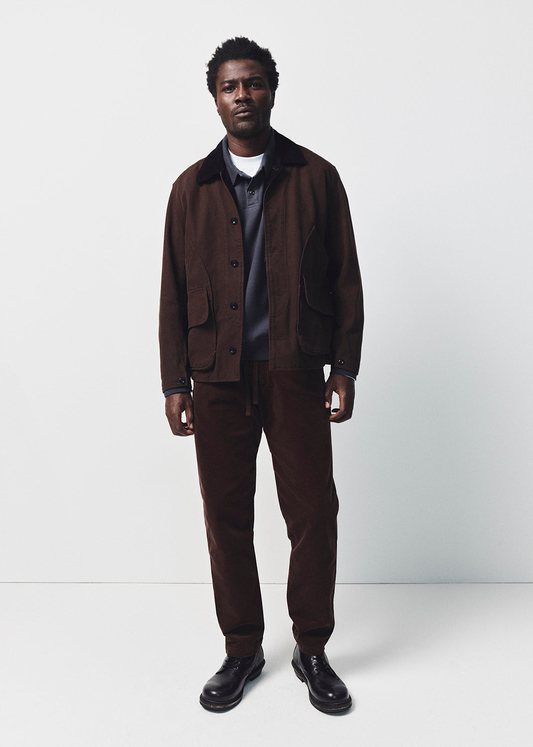 Hunter Jacket in Dark Brown