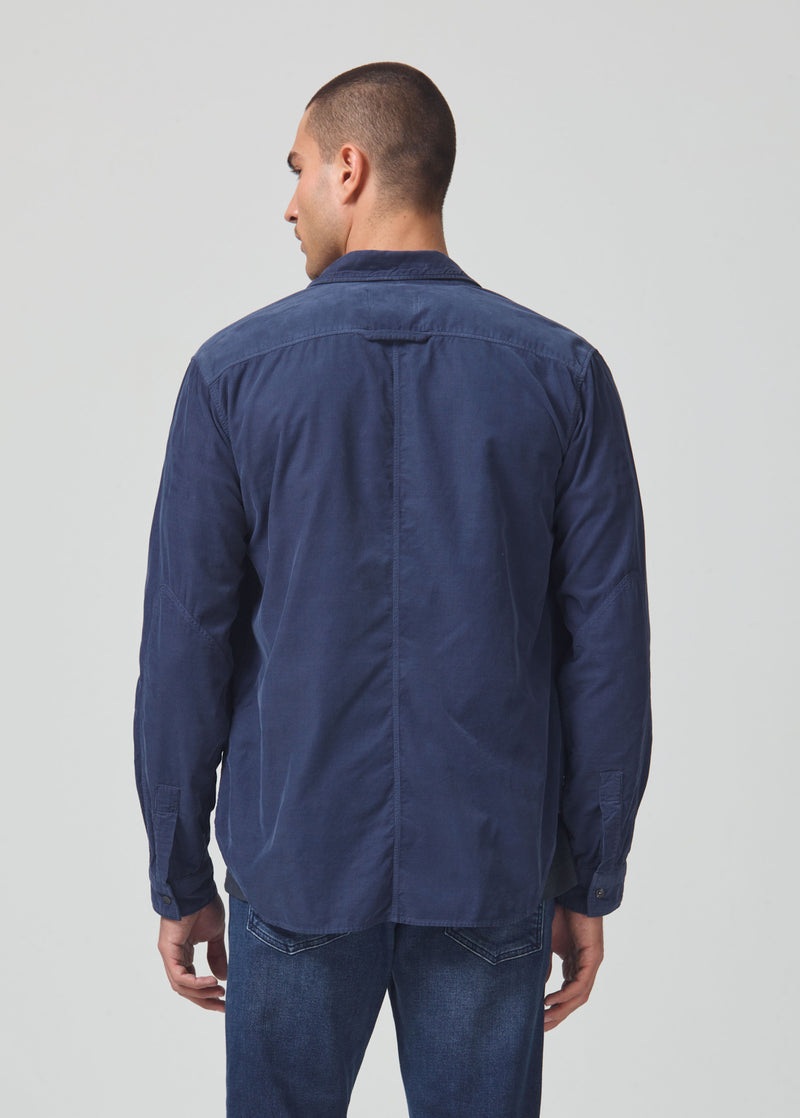 Corduroy Cairo Shirt in Le Cote back
