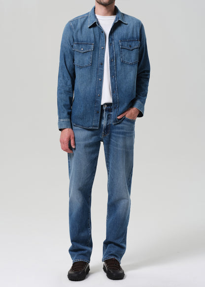 Cairo Utility Shirt in Recess front