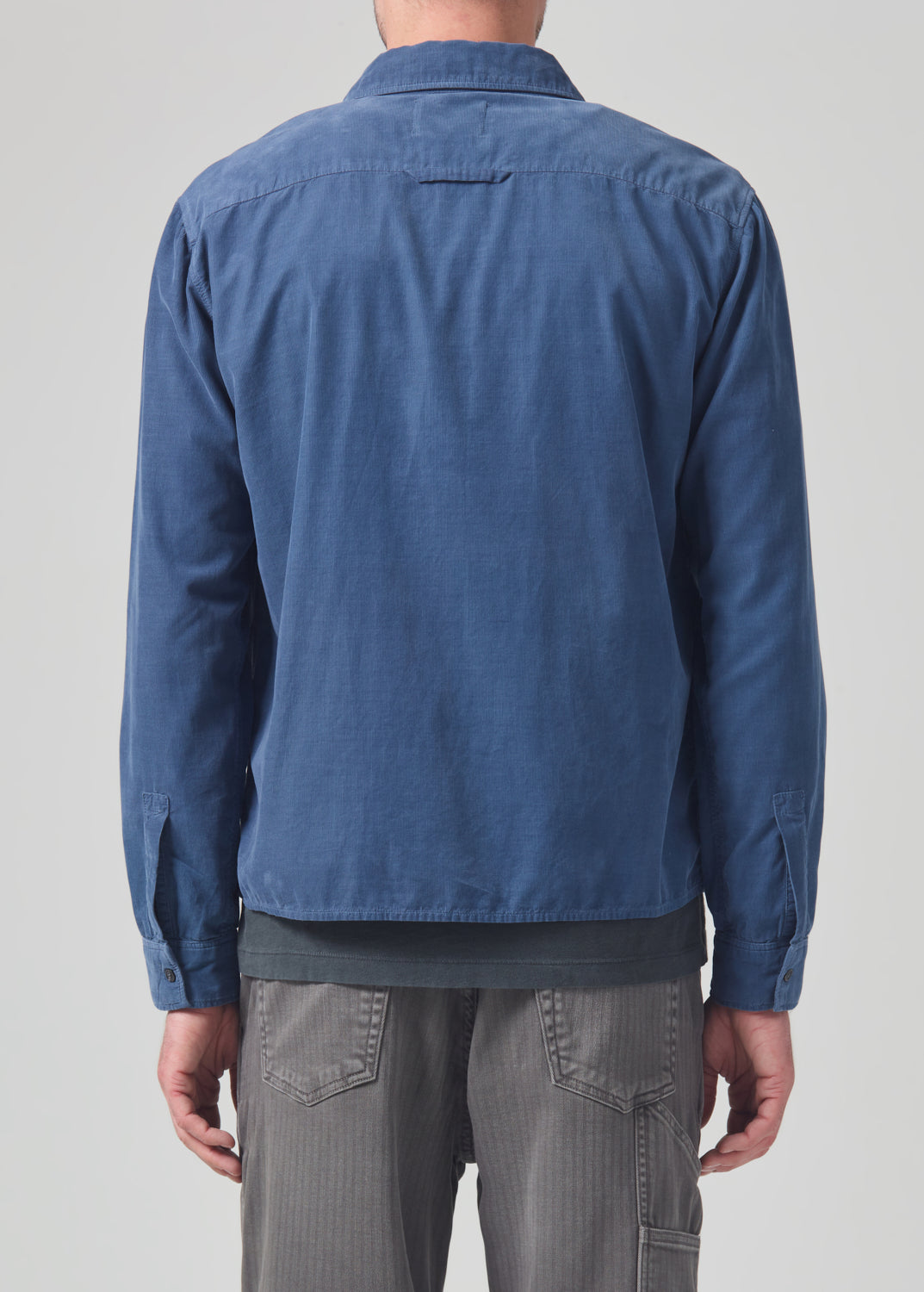 Rework Shirt Corduroy in Overcast back