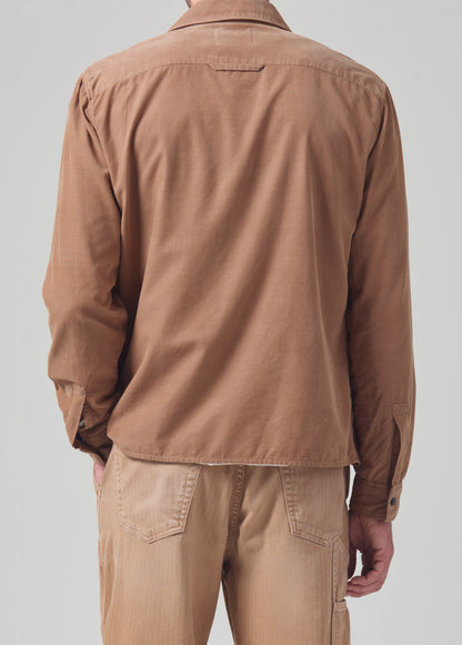 Rework Shirt Corduroy in Sahara back