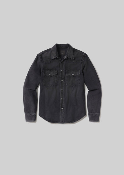 Western Shirt in Vintage Black – Citizens of Humanity
