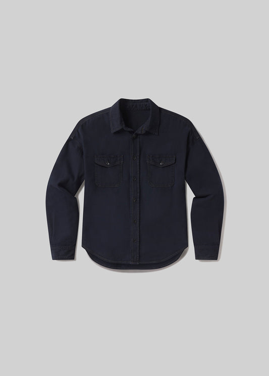 Shigoto Shirt in Dark Indigo