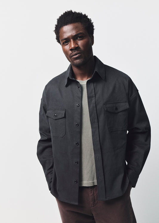 Shigoto Shirt in Dark Indigo