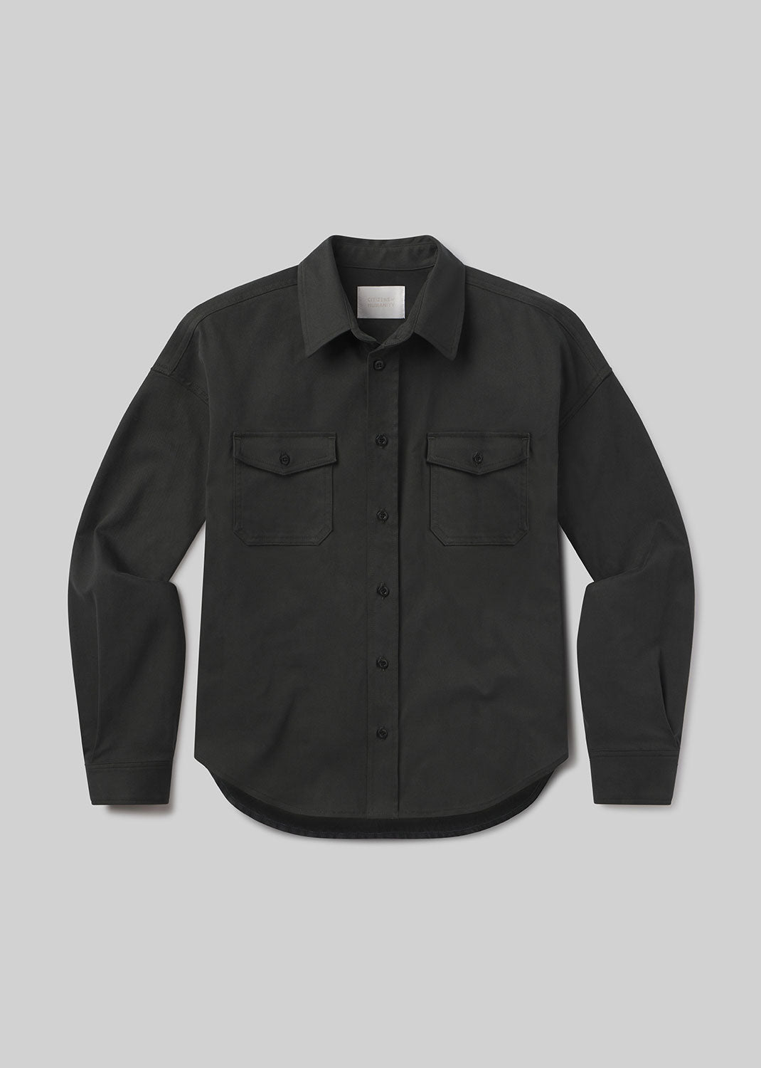 Shigoto Shirt
In Grey Green